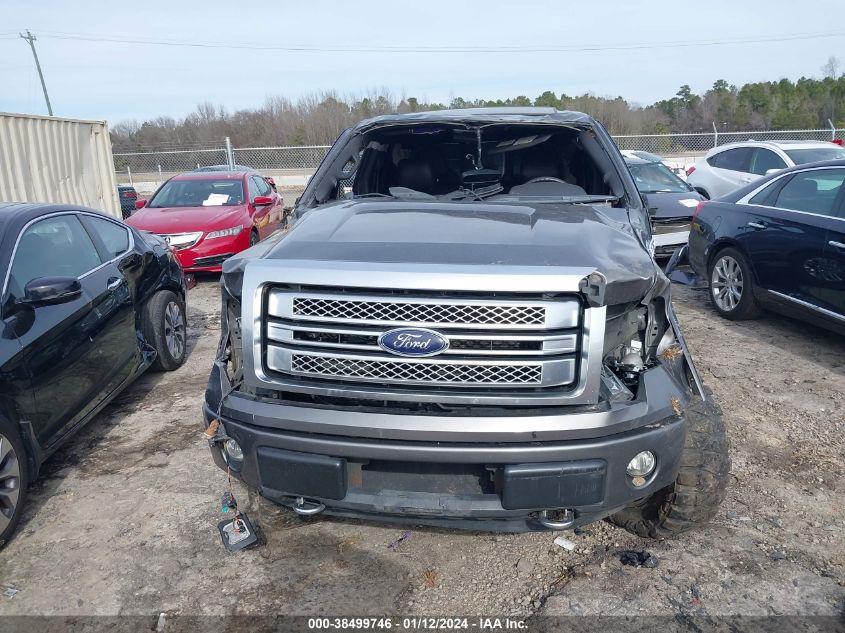 2013 FORD F-150 PLATINUM - 1FTFW1EFXDFA42805