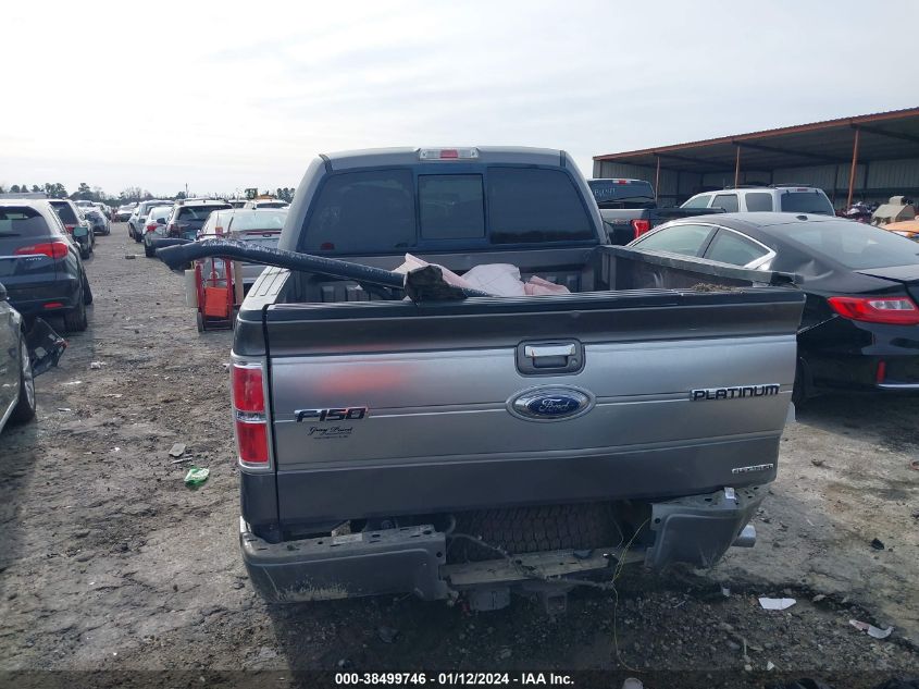 2013 FORD F-150 PLATINUM - 1FTFW1EFXDFA42805