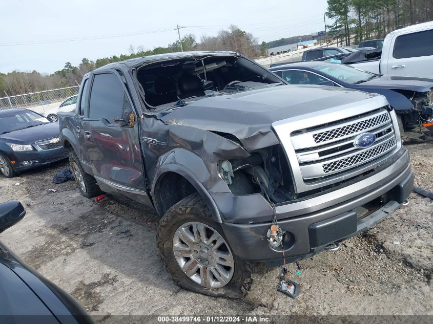 2013 FORD F-150 PLATINUM - 1FTFW1EFXDFA42805