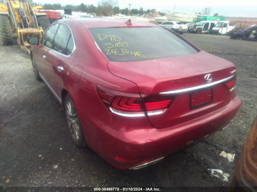 2013 LEXUS LS 460 JTHBL5EF4D5124290