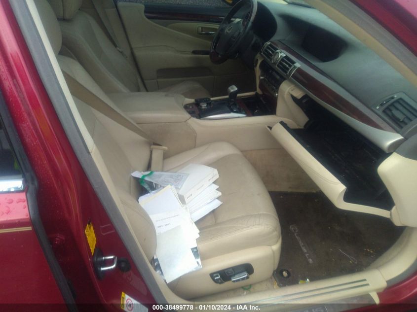 2013 LEXUS LS 460 JTHBL5EF4D5124290