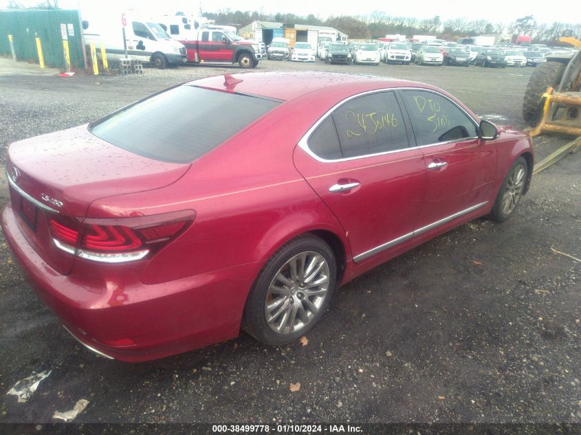 2013 LEXUS LS 460 JTHBL5EF4D5124290