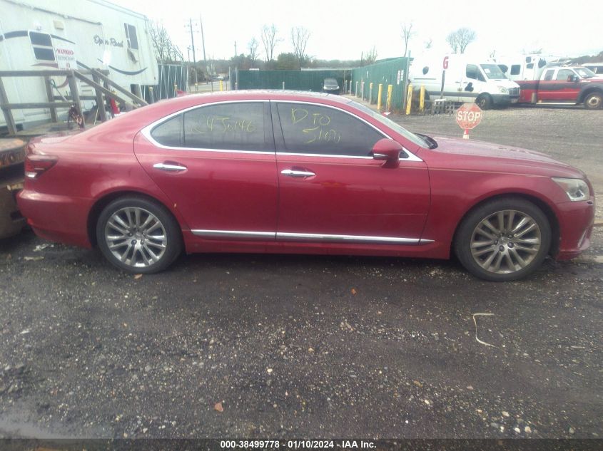 2013 LEXUS LS 460 JTHBL5EF4D5124290