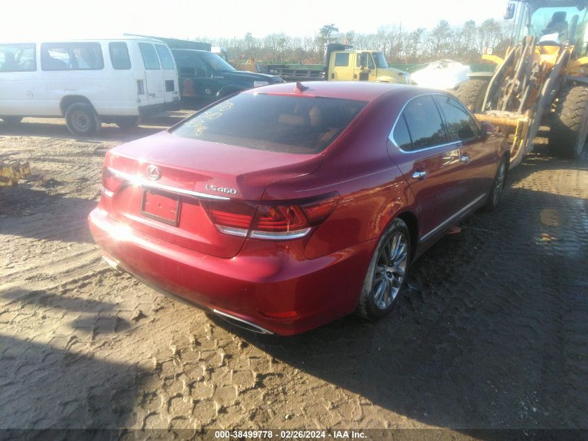 2013 LEXUS LS 460 - JTHBL5EF4D5124290
