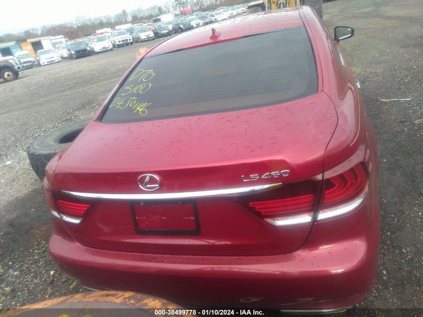 2013 LEXUS LS 460 JTHBL5EF4D5124290