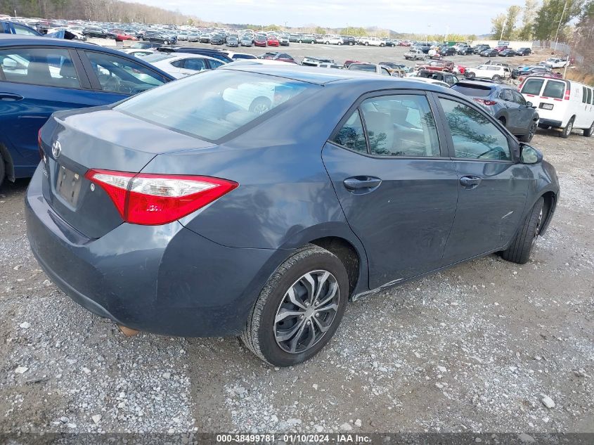 2014 TOYOTA COROLLA L - 5YFBURHE0EP150821