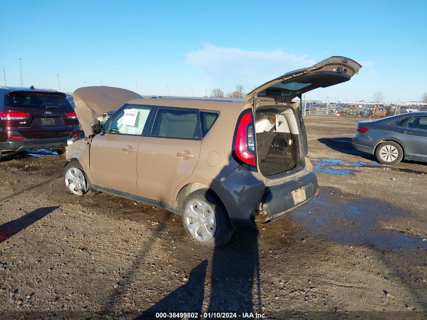 2015 KIA SOUL - KNDJN2A27F7220057