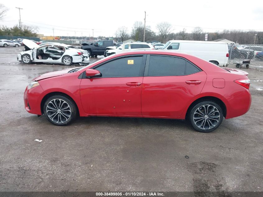 2015 TOYOTA COROLLA S PLUS - 2T1BURHEXFC455874