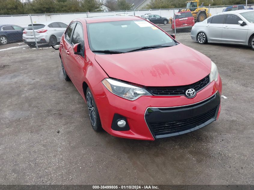 2015 TOYOTA COROLLA S PLUS - 2T1BURHEXFC455874