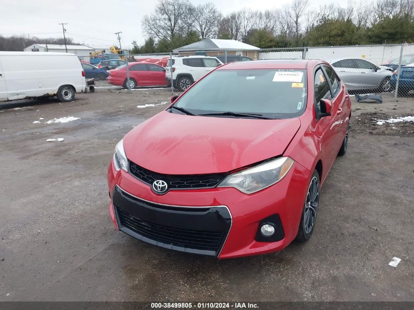 2015 TOYOTA COROLLA S PLUS - 2T1BURHEXFC455874