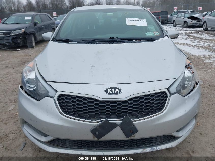 2015 KIA FORTE LX - KNAFX4A60F5427980