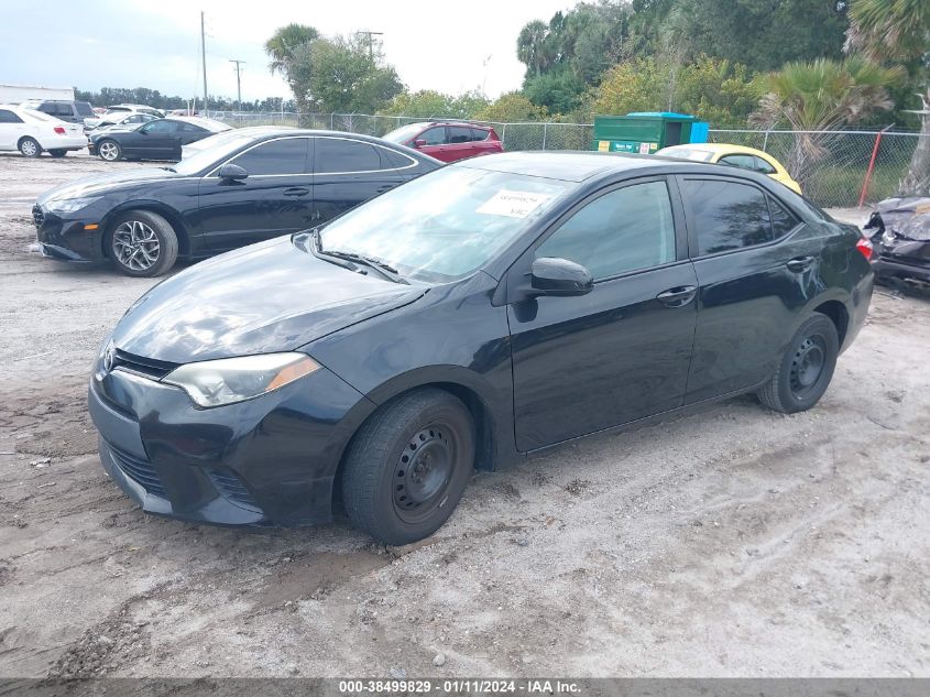 2016 TOYOTA COROLLA L - 5YFBURHE9GP486504