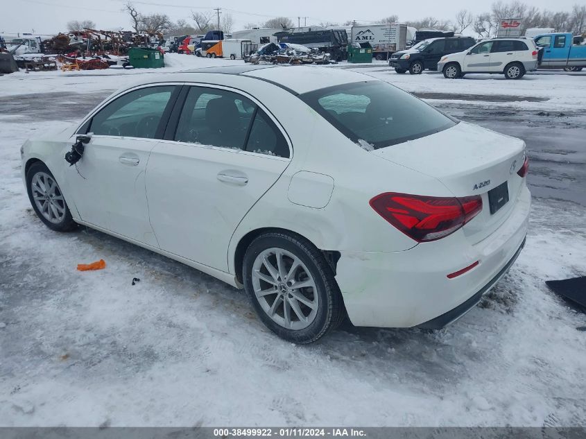 2022 MERCEDES-BENZ A-CLASS - W1K3G4FB7NJ356784