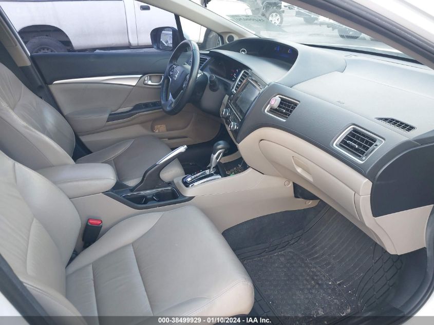 2015 HONDA CIVIC EXL - 19XFB2F92FE222187