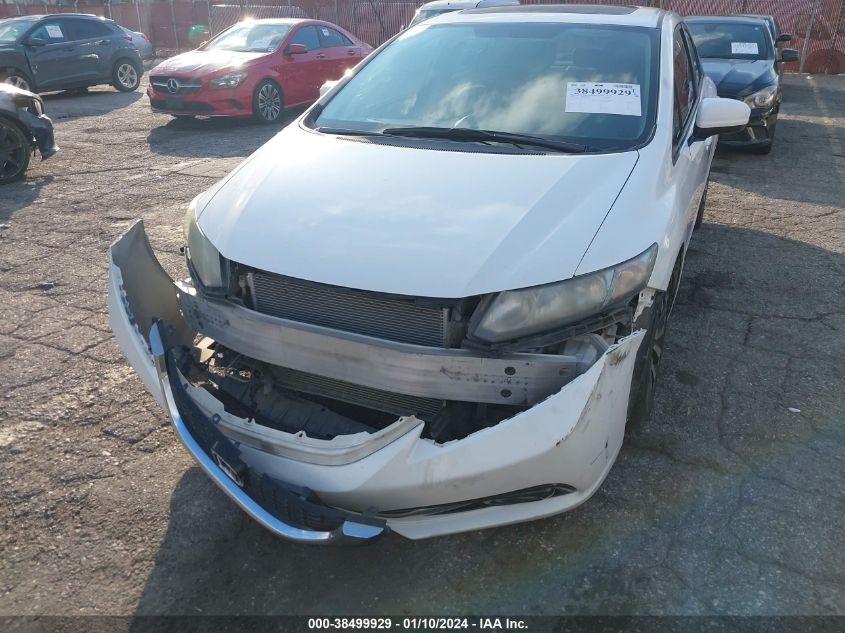 2015 HONDA CIVIC EXL - 19XFB2F92FE222187