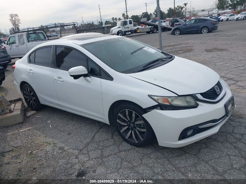 2015 HONDA CIVIC EXL - 19XFB2F92FE222187