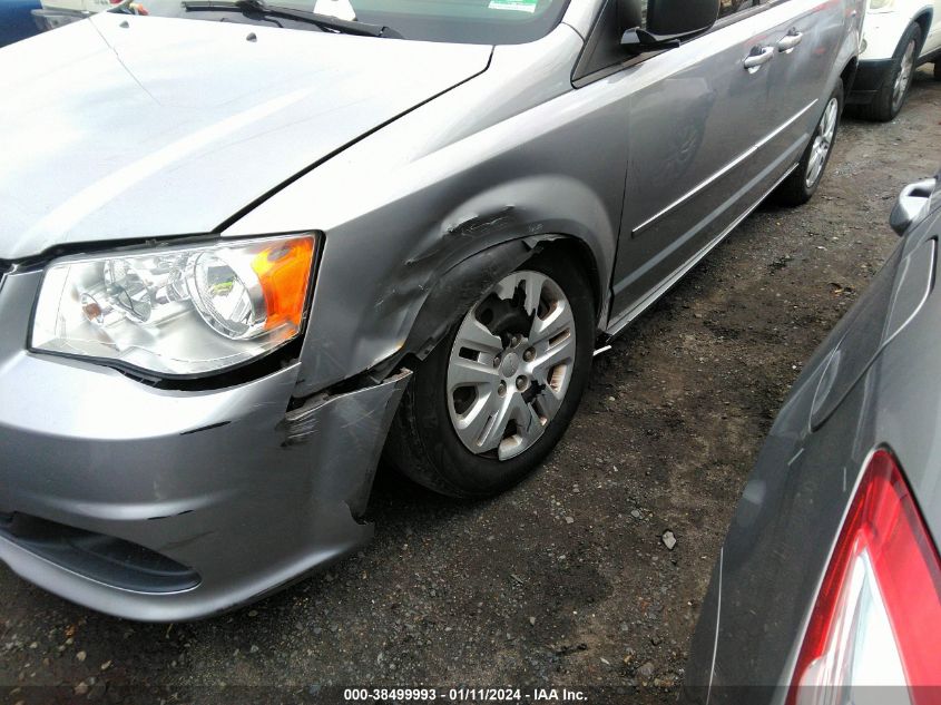 2015 DODGE GRAND CARAVAN SE - 2C4RDGBG2FR632219