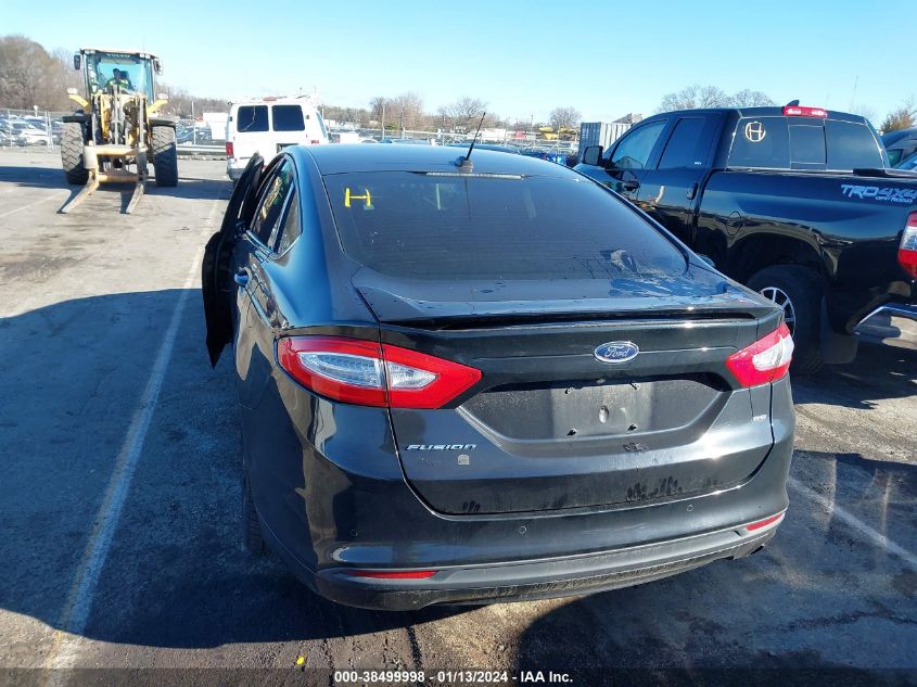 2016 FORD FUSION SE - 3FA6P0H70GR350378