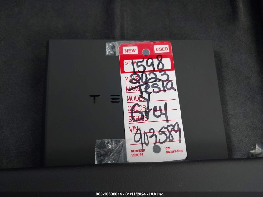 2023 TESLA MODEL Y - 7SAYGAEE7PF903589