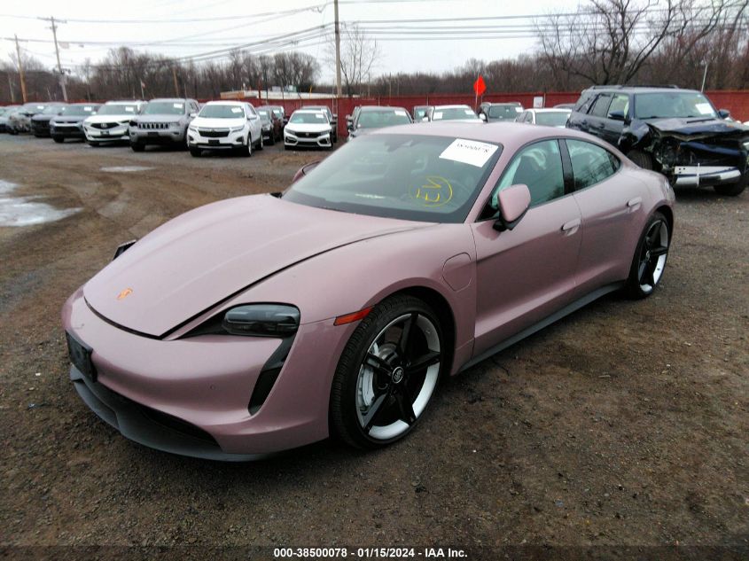 2022 PORSCHE TAYCAN - WP0AA2Y16NSA16521