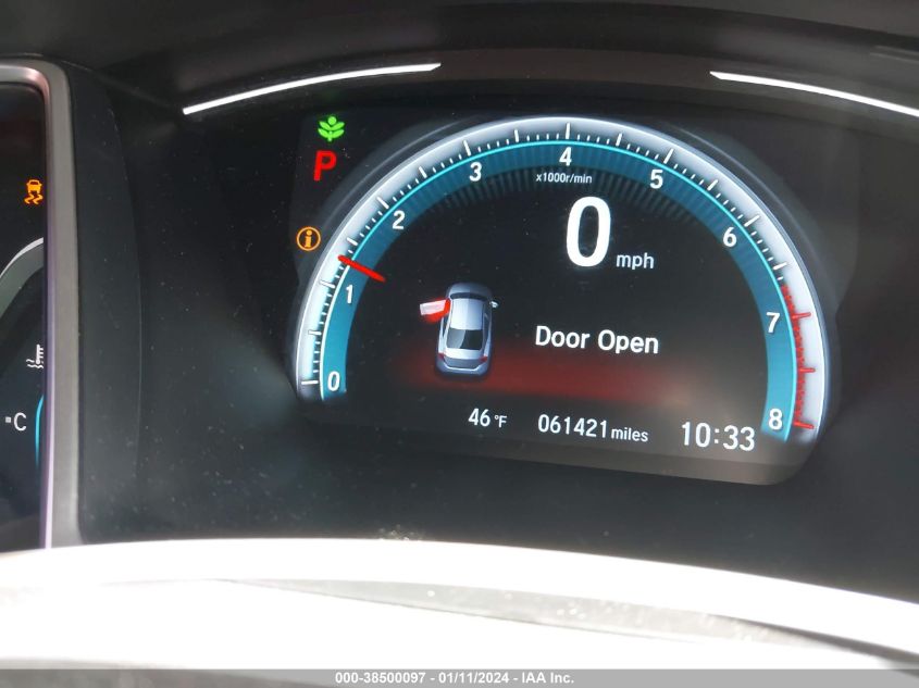 2017 HONDA CIVIC EX - 2HGFC2F73HH567703