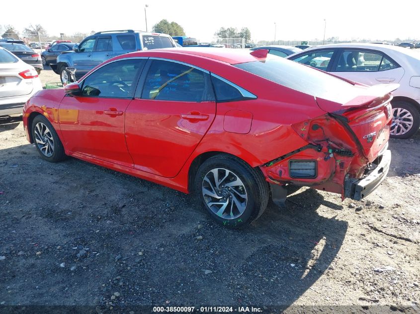 2017 HONDA CIVIC EX - 2HGFC2F73HH567703