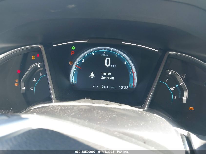 2017 HONDA CIVIC EX - 2HGFC2F73HH567703