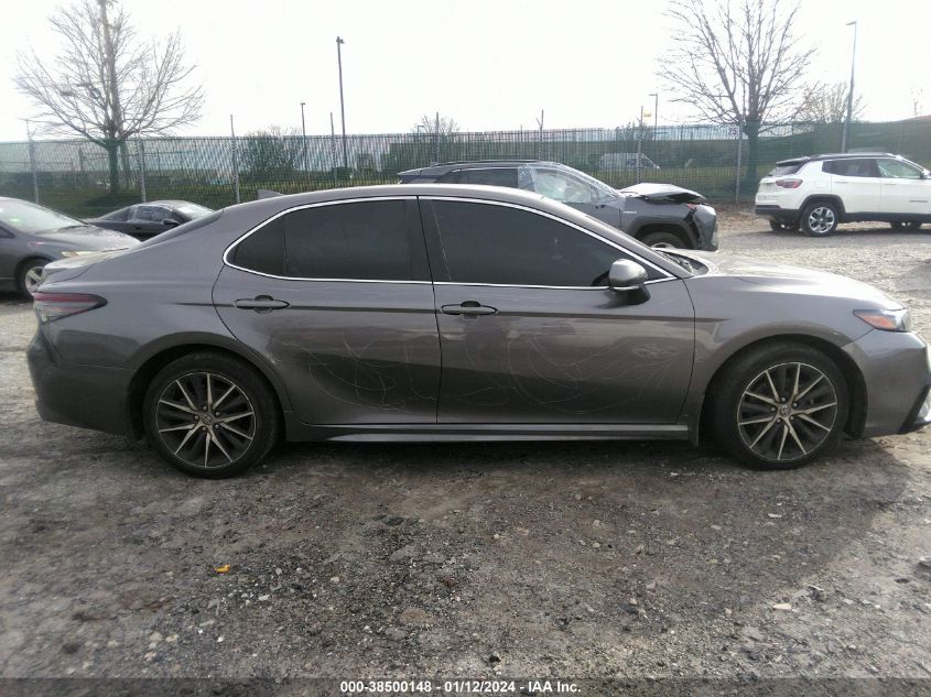 2022 TOYOTA CAMRY SE/SE NIGHT SHADE - 4T1G11AK7NU650506