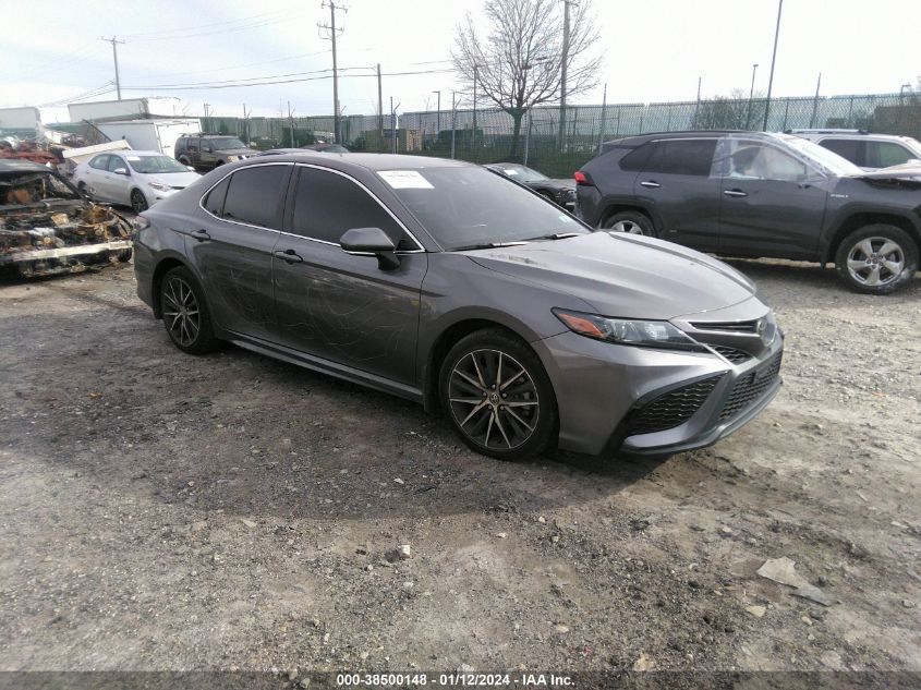 2022 TOYOTA CAMRY SE/SE NIGHT SHADE - 4T1G11AK7NU650506