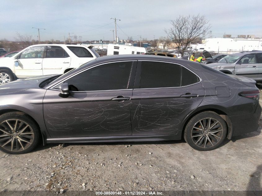 2022 TOYOTA CAMRY SE/SE NIGHT SHADE - 4T1G11AK7NU650506