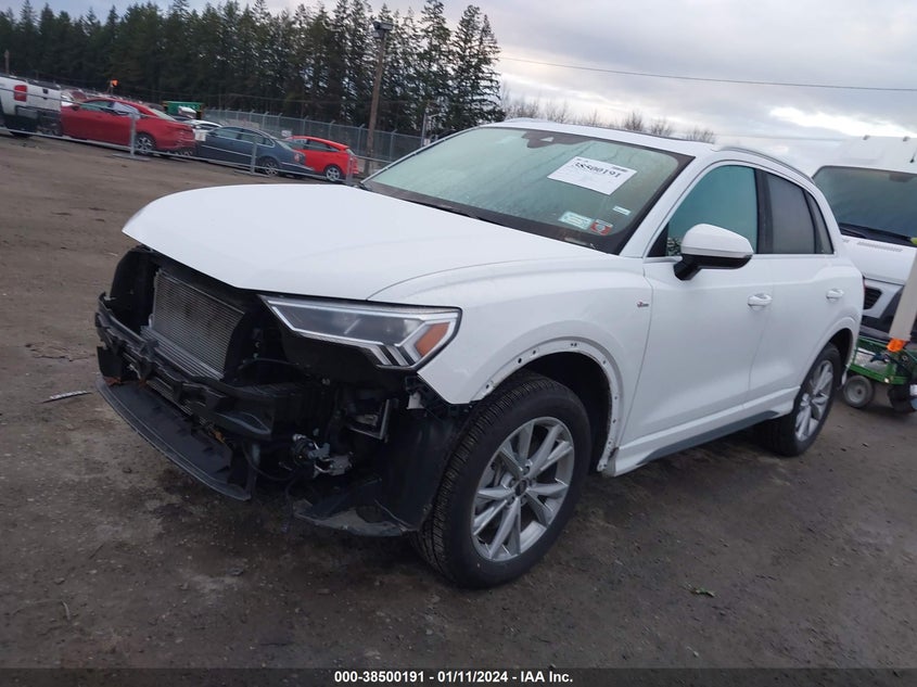 VIN WA1DECF37P1142821 2023 AUDI Q3 PREMIUM 45 TFSI S LINE QUATTRO TIPTRONIC