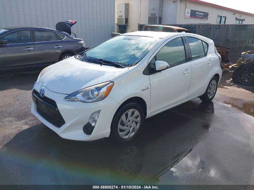 2015 TOYOTA PRIUS C TWO - JTDKDTB37F1111119