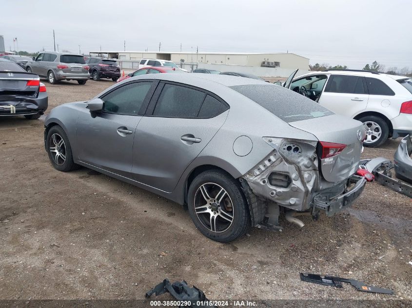 2015 MAZDA MAZDA3 I SPORT - 3MZBM1U70FM192971