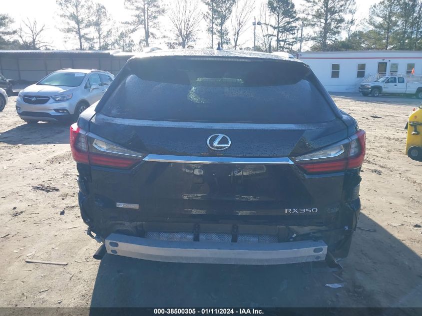 2017 LEXUS RX 350 350/BASE/F SPORT - 2T2BZMCAXHC089762