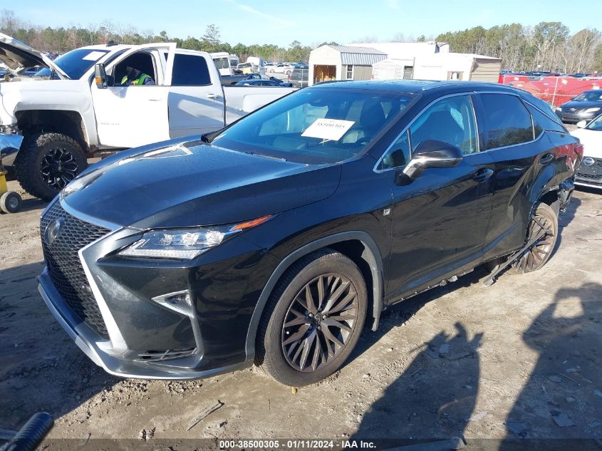 2017 LEXUS RX 350 350/BASE/F SPORT - 2T2BZMCAXHC089762