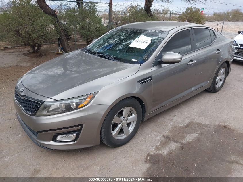 2015 KIA OPTIMA LX - 5XXGM4A76FG368096