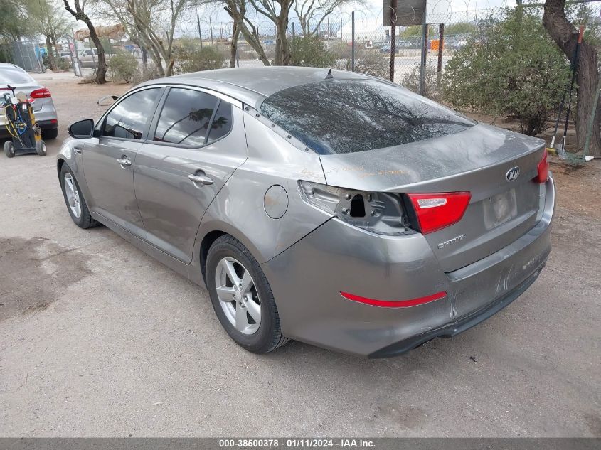 2015 KIA OPTIMA LX - 5XXGM4A76FG368096