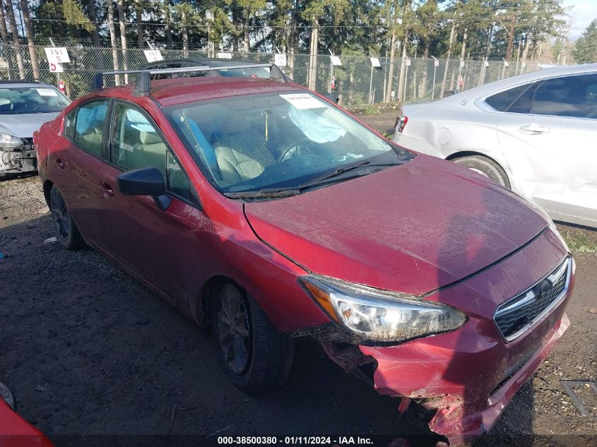 2017 SUBARU IMPREZA - 4S3GKAA62H3609392
