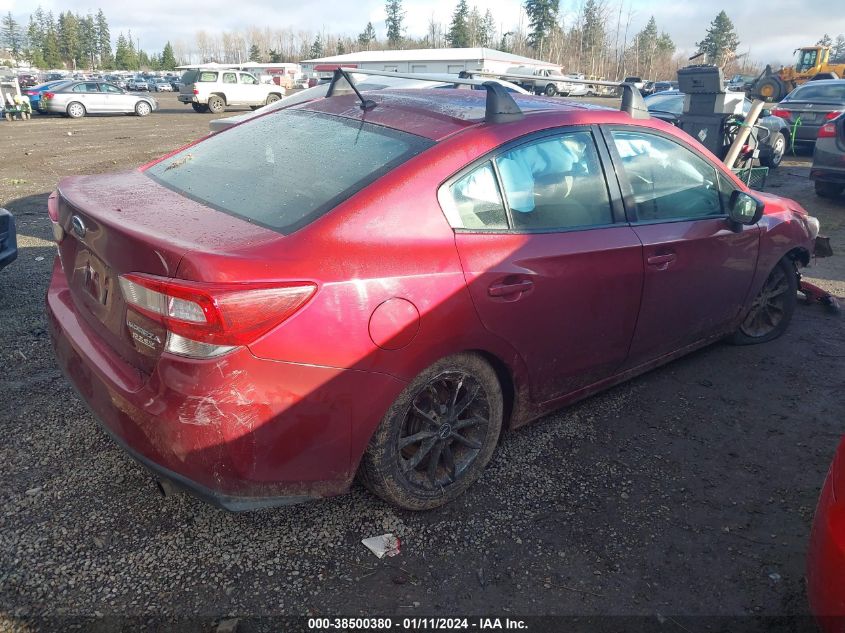 2017 SUBARU IMPREZA - 4S3GKAA62H3609392