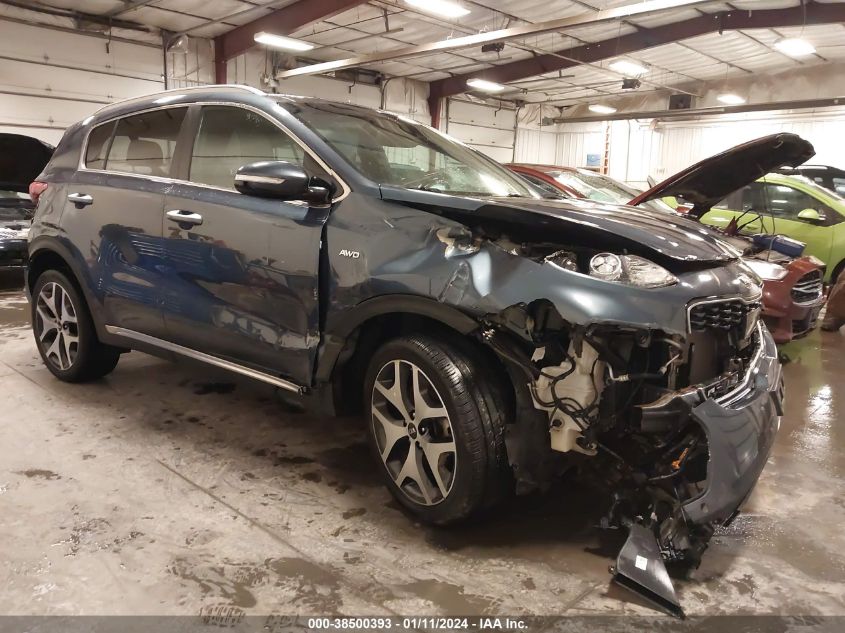 2017 KIA SPORTAGE SX TURBO - KNDPRCA61H7250634