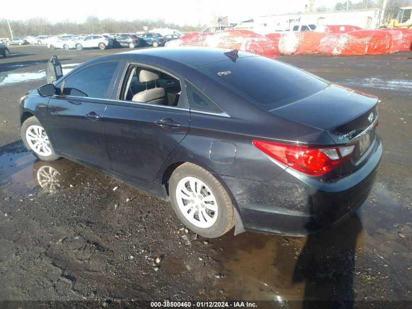 2013 HYUNDAI SONATA GLS PZEV - 5NPEB4AC6DH544320