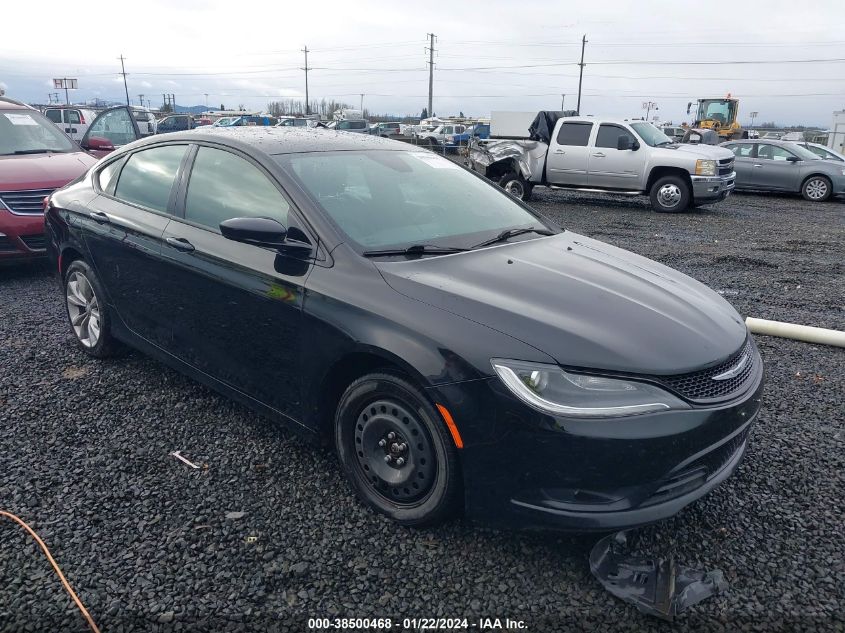 2015 CHRYSLER 200 S - 1C3CCCBGXFN518715