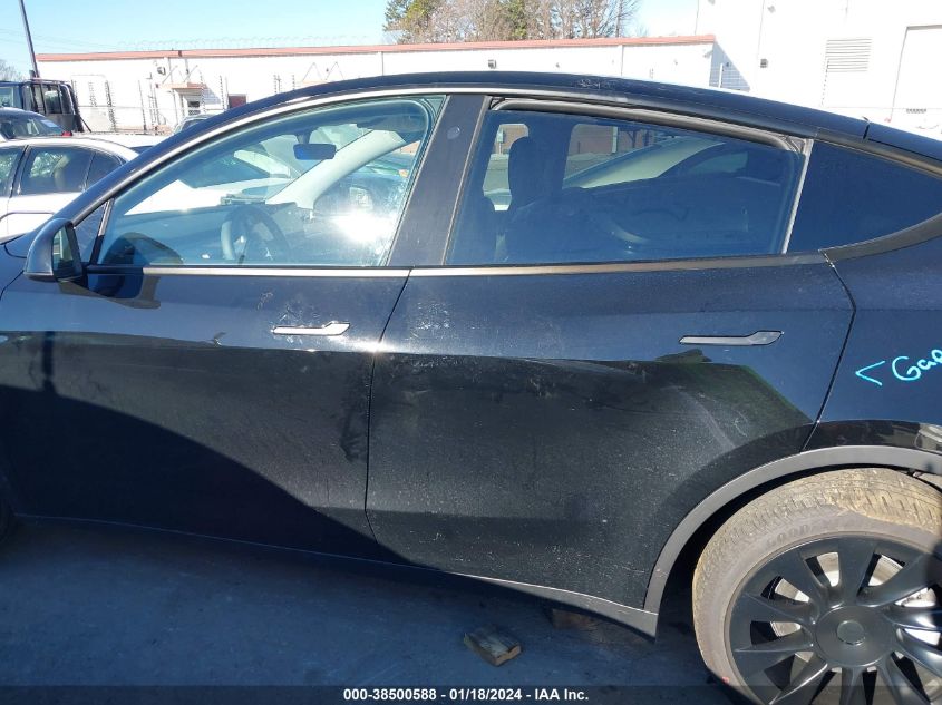 2023 TESLA MODEL Y AWD/LONG RANGE DUAL MOTOR ALL-WHEEL DRIVE - 7SAYGDEE4PA084524
