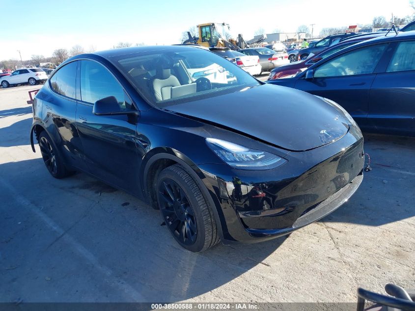 2023 TESLA MODEL Y AWD/LONG RANGE DUAL MOTOR ALL-WHEEL DRIVE - 7SAYGDEE4PA084524