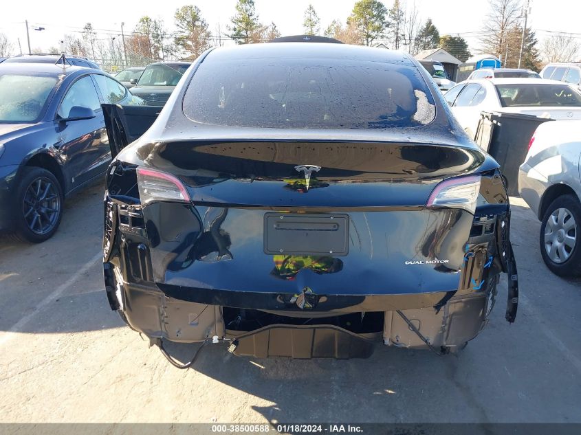 2023 TESLA MODEL Y AWD/LONG RANGE DUAL MOTOR ALL-WHEEL DRIVE - 7SAYGDEE4PA084524