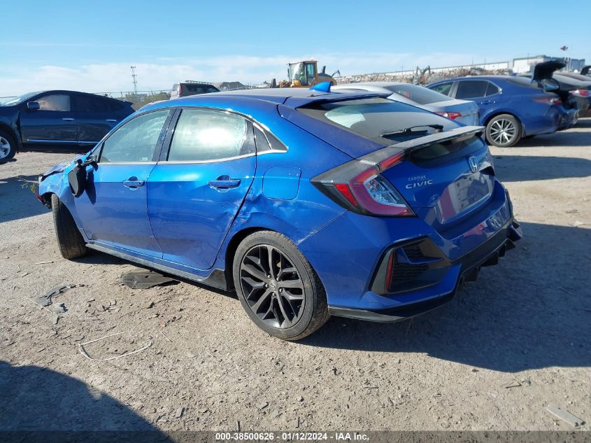 2020 HONDA CIVIC SPORT TOURING - SHHFK7H99LU225800