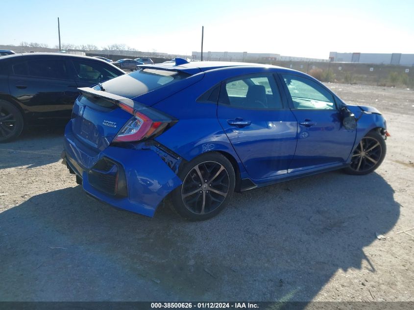 2020 HONDA CIVIC SPORT TOURING - SHHFK7H99LU225800