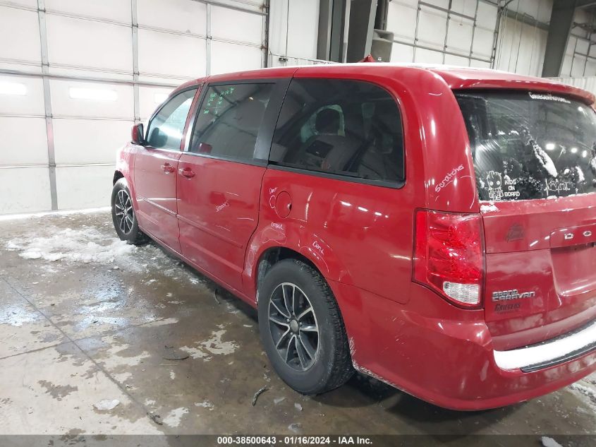 2015 DODGE GRAND CARAVAN SXT - 2C4RDGCG7FR604916