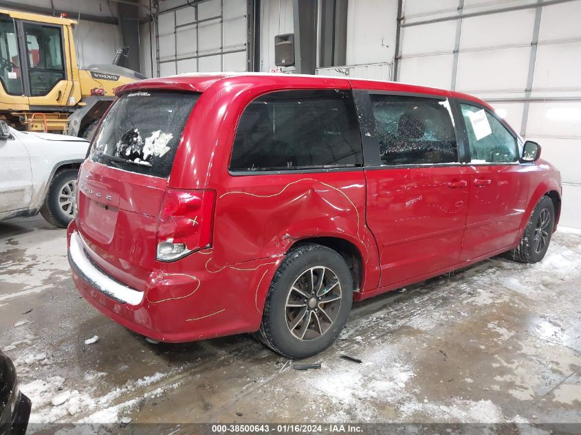2015 DODGE GRAND CARAVAN SXT - 2C4RDGCG7FR604916