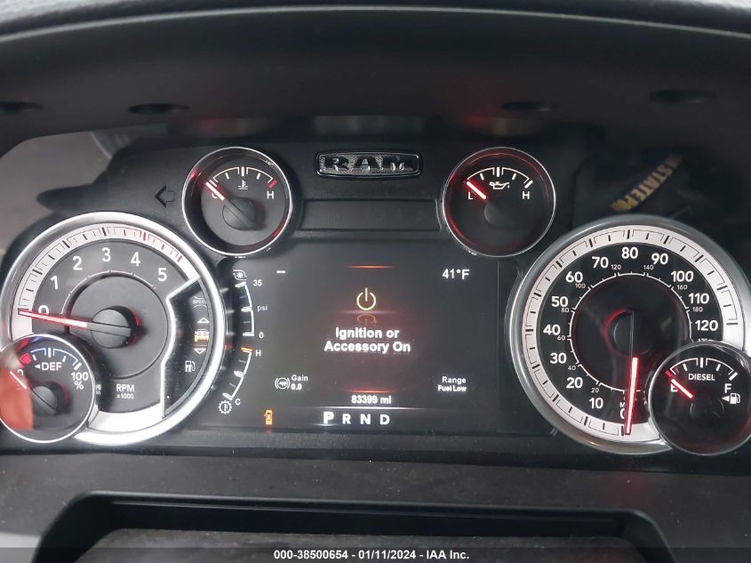 2018 RAM 2500 LARAMIE  4X4 8' BOX - 3C6UR5KL8JG258279